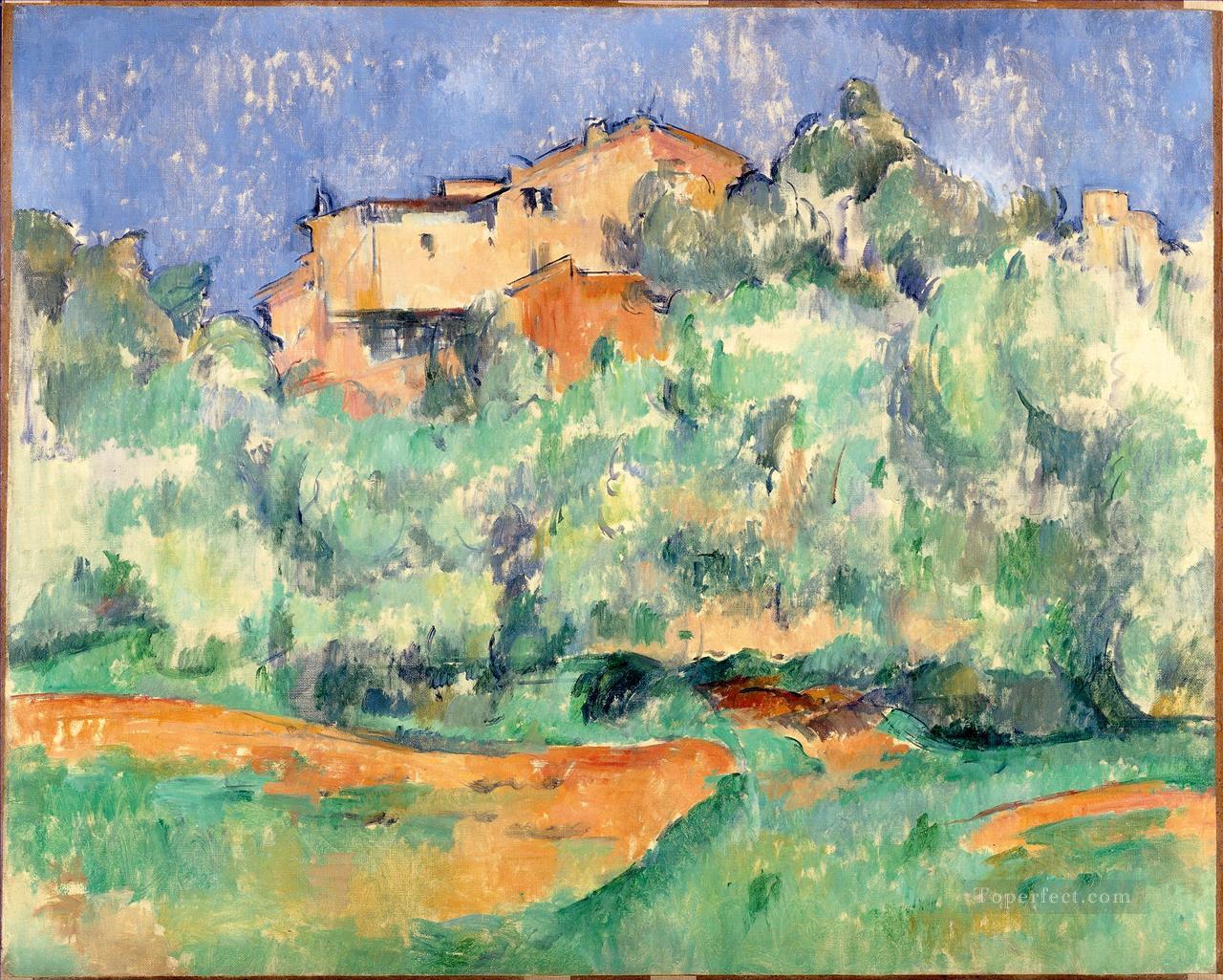 The farm of Bellevue 2 Paul Cezanne Oil Paintings